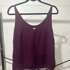 Women's Purple Sleeveless Top